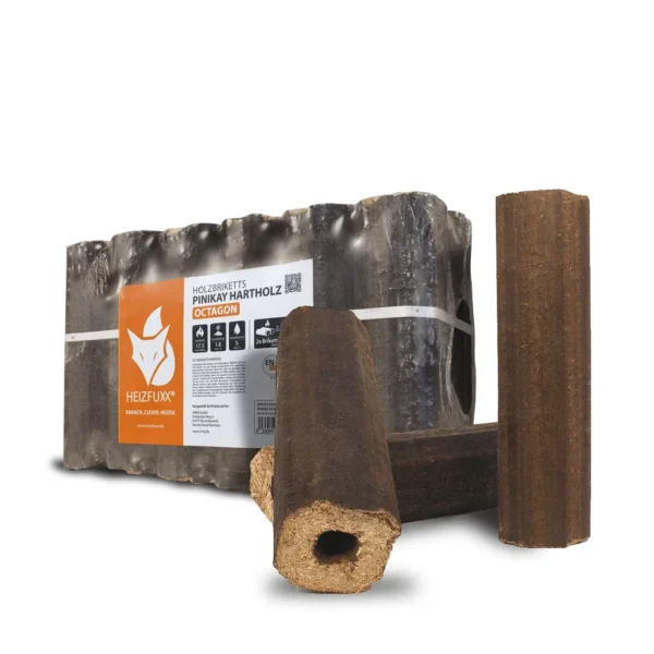 Heizfuxx PiniKay Octagon 10kg x 96 Gebinde 960kg Palette – Image 3