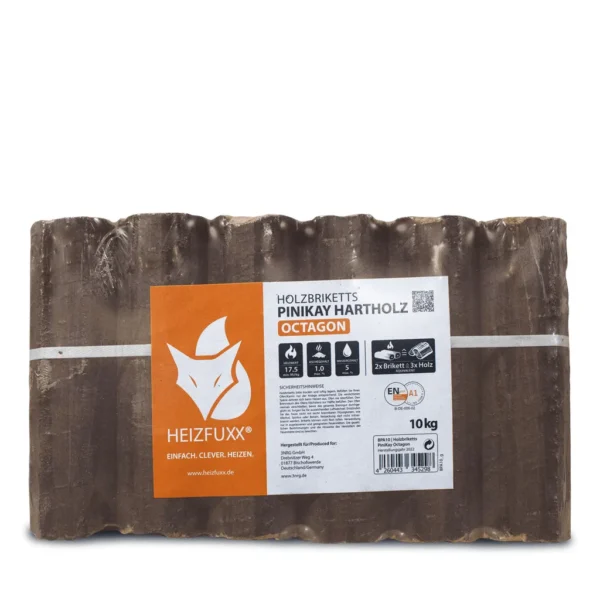 Heizfuxx PiniKay Octagon 10kg x 96 Gebinde 960kg Palette – Image 2
