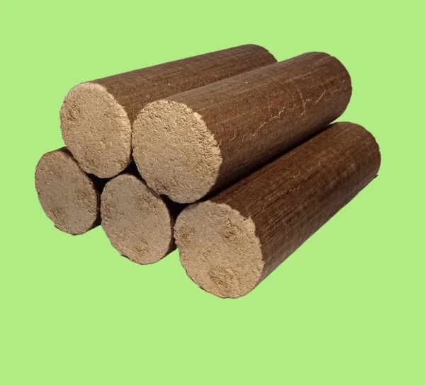 Hartholzbrikett Holzbriketts Nestro Nielsen BUCHE rund 960 kg Palette 96 x 10 kg – Image 3