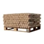 Hartholz-Verdichtungsholz 1/2 Palette von 538 kg