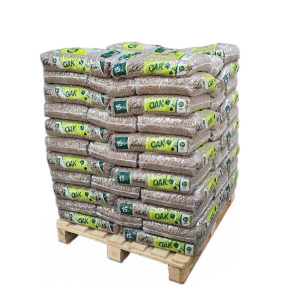 960kg Eichen-Pellets ENplusA1 - Sonderaktion inkl. Lieferung
